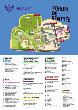 Plan du forum de rentrée 2026