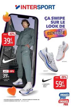 Intersport ÇA Swipe Sur Le Look De Rentrée 24 08 26