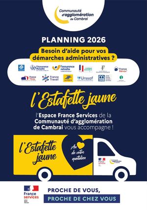 Planning 2026 France Services Agglo 2