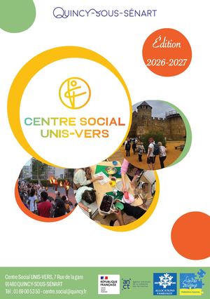Plaquette Centre Social 2026-2027