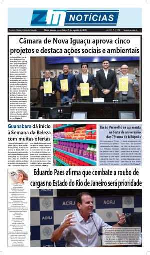ZM NOTÍCIAS - 21 DE AGOSTO