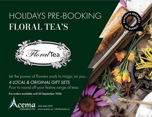 Floral Tea Holiday Prebooking 2026