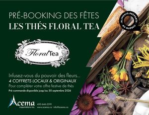 Floral Tea Pré-commandes Fêtes 2026