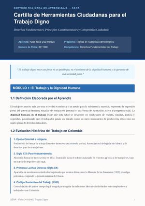 Cartilla Trabajo Digno Sena