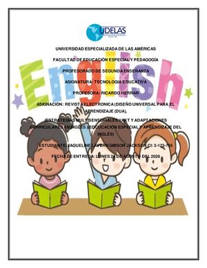 Pedagogia Inclusiva Y Aprendizaje Del Ingles