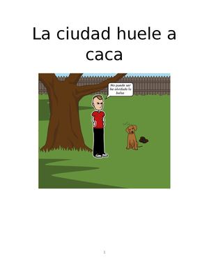 La Ciudad Huele A Caca