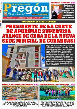 2026 08 21 Diario Pregon Apu