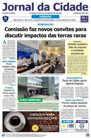 Jornal da Cidade 22 de agosto de 2026