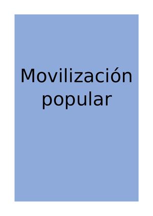 Movilización Popular