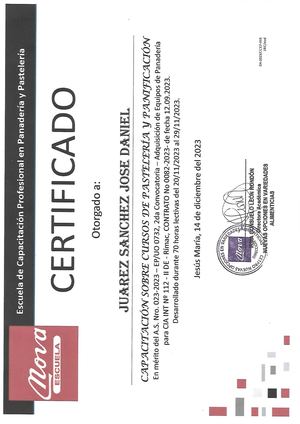 Curso de panaderia Nova