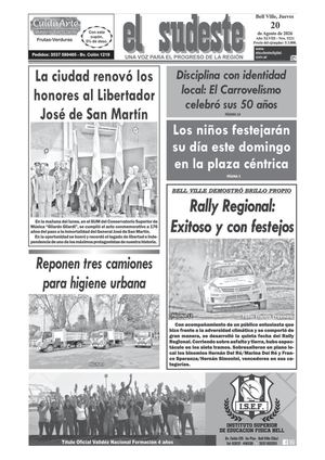 El Sudeste 20 08 26