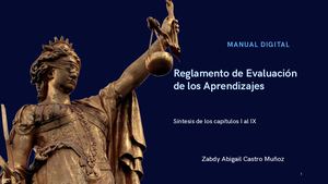 Manual Del Reglamento De Evaluación Capítulos I Al Ix (1)