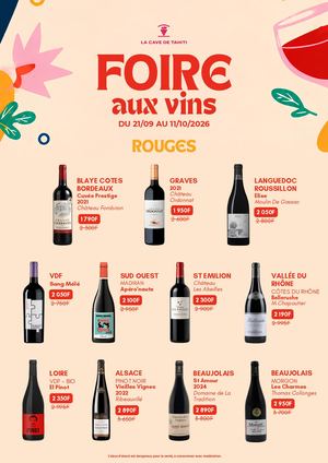Catalogue Foire aux vins Septembre 2026