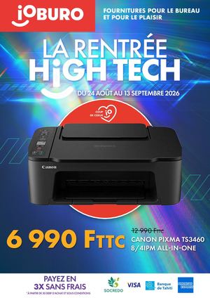 Rentrée High Tech 2026