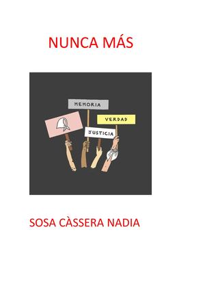 Nunca Más