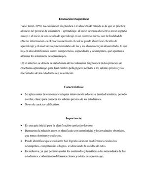 Tipos De Evaluación Educativa y Herramientas Digitales para su aplicación.