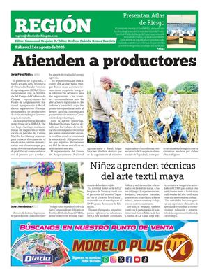 Región Sábado 22 De Agosto De 2026