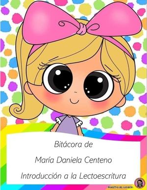 Bitácora Introducción A La Lectoescritura Iic26
