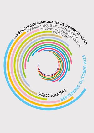 Programme Septembre Octobre 2026 - MEDIATHEQUE JOSEPH SCHAEFER