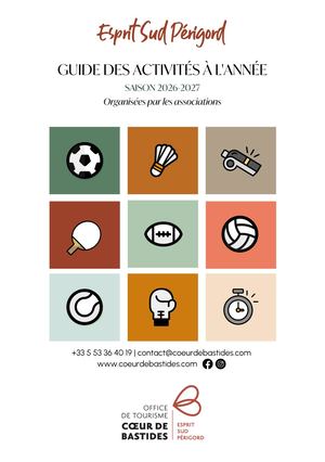 Guide Des Activités A L'année 2026 2027