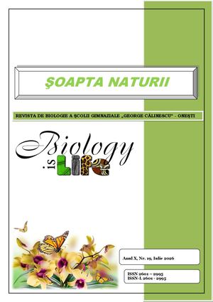 ȘOAPTA NATURII, Anul X, Nr 19, Iulie 2026