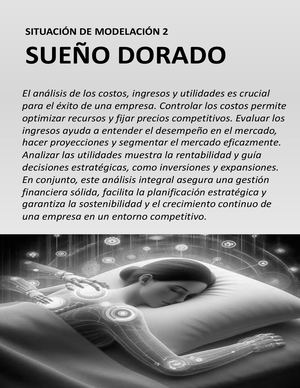 Situación De Modelación 2 Sueño Dorado