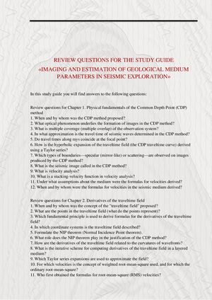 Review Questions And Answers