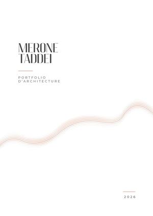 Portfolio Architecture - TADDEI Merone