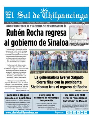 El Sol De Chilpancingo 22 Agosto 2026 Compressed