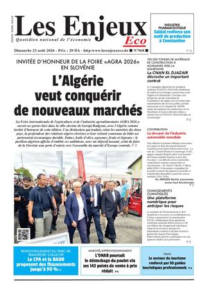 LES ENJEUX ECO N°968