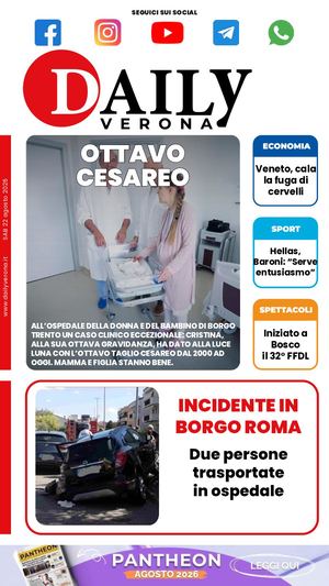 Daily Verona 22 Agosto 2026