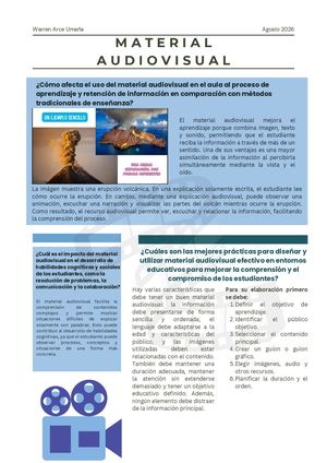 Revista Warren Arce