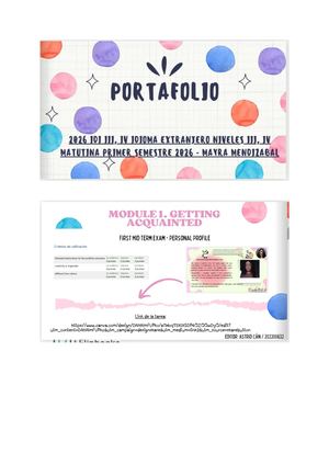 Portfolio Docente Isem2026 matutina
