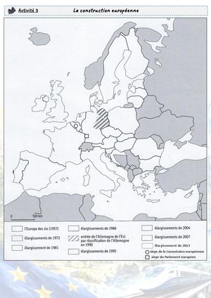 CH7 - 3e - Activité 3 - La construction européenne