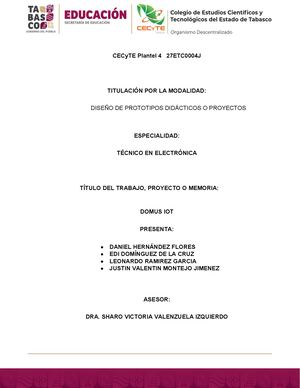 Proyecto Domus 1