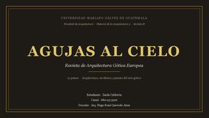 AGUJAS AL CIELO