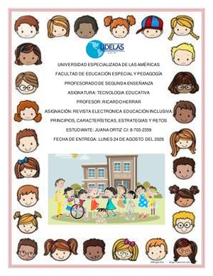 Trabajo Educacion Inclusiva
