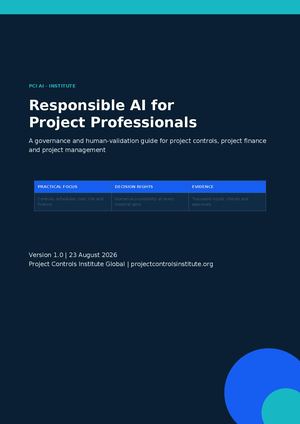 Responsible AI for Project Professionals | PCI AI Governance Guide