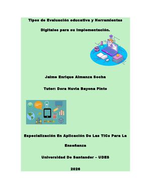 Tipos De Evaluación Educativa Y Herramientas Digitales Para Su Implementación