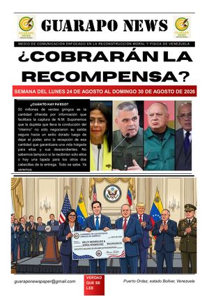 Guarapo News Del 24 Al 30 De Agosto De 2026