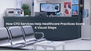 How CFO Services Help Healthcare Practices Scale: 4 Visual Steps