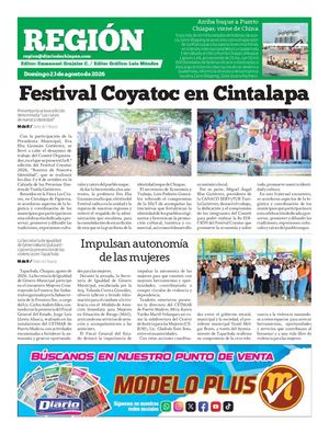 Region Domingo 23 De Agosto 2026