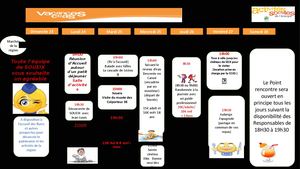 Planning Soueix Semaine 35e