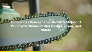 Differences Between Low-Profile & Standard Chainsaw Chains: Cutter Design, Power, and Safety