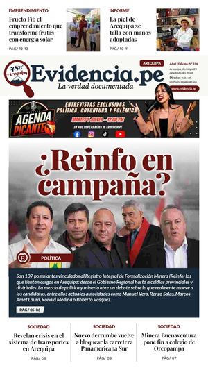 2026 08 23 Diario Evidencia Aqp