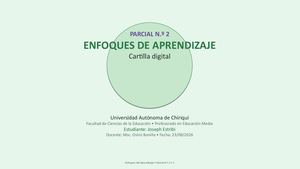 Parcial 2 Cartilla Enfoques Del Aprendizaje Joseph Estribi