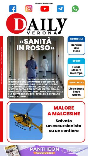 Daily Verona 23 Agosto 2026