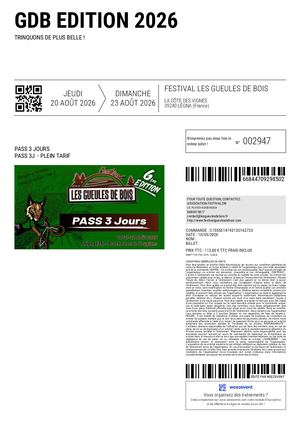 2026/08/20 Festival Les Gueules De Bois