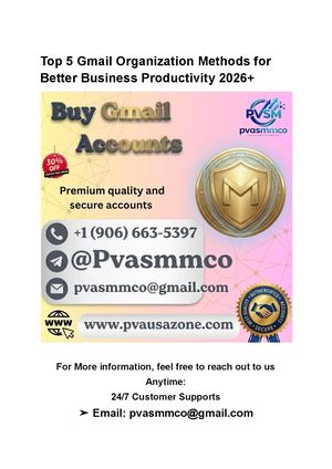 Top 50 Gmail Organization Strategies for Smarter Business Productivity in 2026+