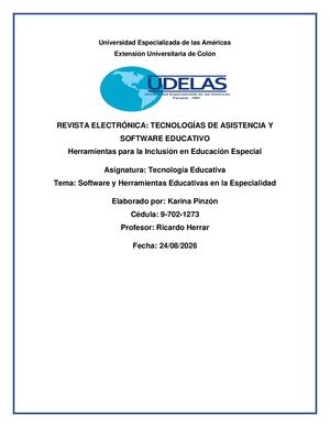 Revista Educacion Especial Karina